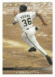 1993 Upper Deck Base Set Kevin Young #536 card