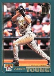 2001 Topps Base Set Kevin Young #553 card
