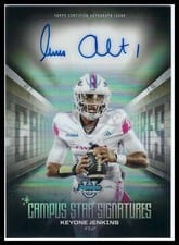 2025 Bowman University Chrome Campus Star Signatures Keyone Jenkins #CSS-KJ card