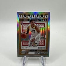 2023-24 Panini Contenders Optic Lottery Ticket Keyonte George #14 card