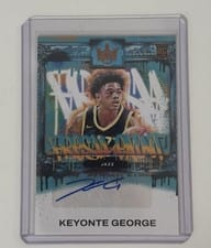 2023-24 Panini Court Kings Fresh Paint Autographs Keyonte George #FP-KGU card