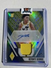2023-24 Panini Phoenix Rookie Jersey Autographs Keyonte George #RJA-KYG card