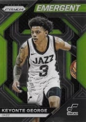 2023-24 Panini Prizm Emergent Keyonte George #2 card