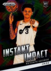 2023-24 Panini Prizm Instant Impact Keyonte George #11 card