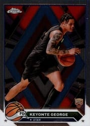 2023-24 Topps Chrome Base Set Keyonte George #153 card