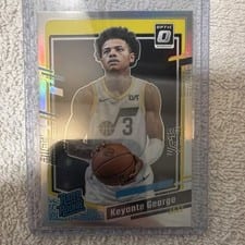 2023 Panini Donruss Optic Keyonte George Hyper Pink #223 card