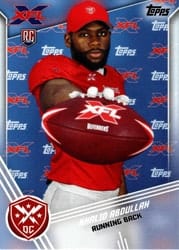 2020 Topps XFL Base Set Khalid Abdullah #35 card