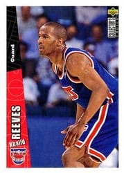 1996-97 Collector's Choice Base Set Khalid Reeves #288 card