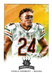 2021 Panini Chronicles Gridiron Kings Khalil Herbert #GK-21 card