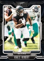 2021 Panini Playbook Base Set Khalil Herbert #196 card