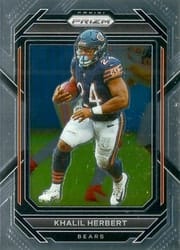 2022 Panini Prizm Base Set Khalil Herbert #52 card