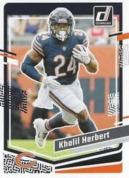2023 Donruss Base Set Khalil Herbert #51 card