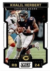 2023 Score Base Set Khalil Herbert #101 card