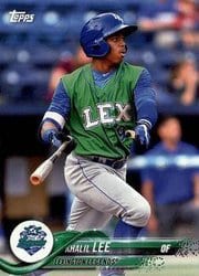 2018 Topps Pro Debut Base Set Khalil Lee #96 card