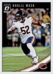 2018 Donruss Optic Base Set Khalil Mack #20 card