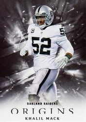 2018 Panini Origins Base Set Khalil Mack #25 card