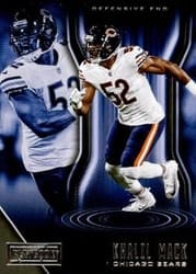 2018 Panini Playbook Base Set Khalil Mack #40 card