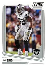 2018 Score Base Set Khalil Mack #250 card