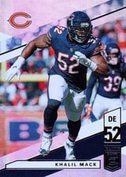 2019 Donruss Elite Base Set Khalil Mack #25 card