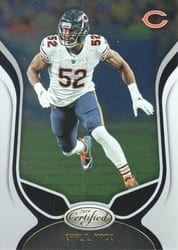 2019 Panini Certified Base Set Khalil Mack #66 card
