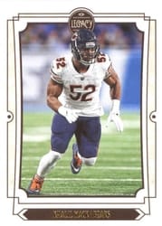2019 Panini Legacy Base Set Khalil Mack #19 card