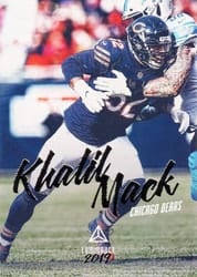 2019 Panini Luminance Base Set Khalil Mack #60 card