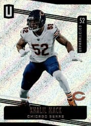 2019 Panini Unparalleled Base Set Khalil Mack #197 card