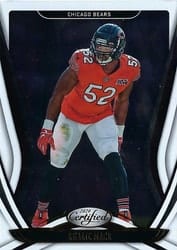 2020 Panini Certified Base Set Khalil Mack #15 card