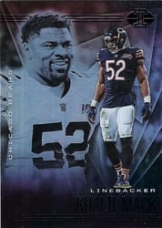 2020 Panini Illusions Base Set Khalil Mack #53 card