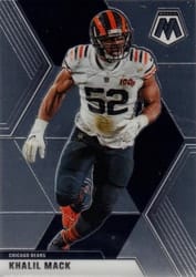 2020 Panini Mosaic Base Set Khalil Mack #40 card