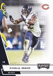 2020 Panini Playoff Base Set Khalil Mack #174 card