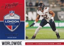 2020 Panini Prestige Worldwide Khalil Mack #WW-KM card