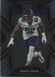 2020 Panini Select Base Set Khalil Mack #208 card