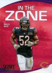 2020 Score In the Zone Khalil Mack #IZ-KM card