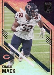 2021 Donruss Elite Base Set Khalil Mack #74 card