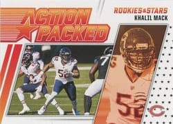2021 Panini Rookies & Stars Action Packed Khalil Mack #AP-26 card