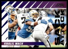 2023 Panini Flawless Collegiate Base Set Khalil Mack #7 card