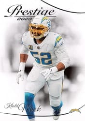 2023 Panini Prestige Base Set Khalil Mack #165 card