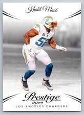 2024 Panini Prestige Base Set Khalil Mack #170 card