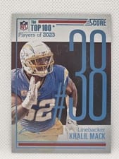 2024 Score Top 100 Khalil Mack #38 card