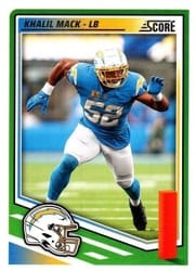 2025 Score Base Set Khalil Mack #14 card