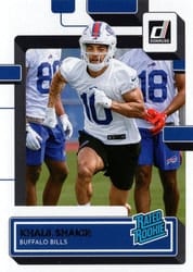 2022 Donruss Base Set Khalil Shakir #343 card