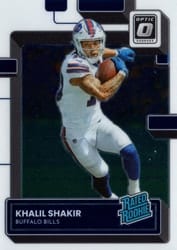 2022 Donruss Optic Base Set Khalil Shakir #294 card
