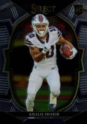 2022 Panini Select Base Set Khalil Shakir #99 card