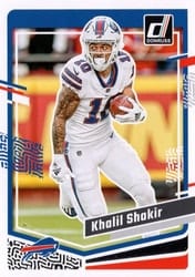 2023 Donruss Base Set Khalil Shakir #33 card