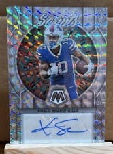 2023 Panini Mosaic Scripts Khalil Shakir #S1 card