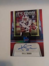 2023 Score It's Good! Autographs Khalil Shakir #IG-KS card