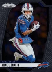 2024 Panini Prizm Base Set Khalil Shakir #31 card