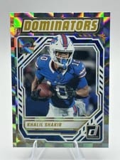2025 Donruss Dominators Khalil Shakir #DOM-KSR card