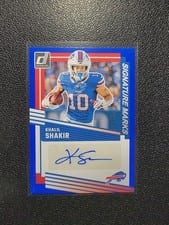 2025 Donruss Signature Marks Khalil Shakir #SM-KSR card